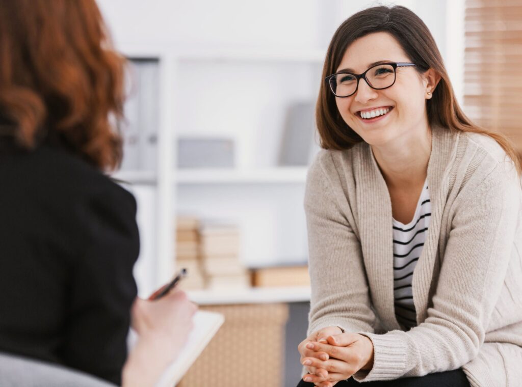 Individual therapy at a Denver mental health treatment center.